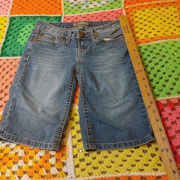 YMI Jeans Size 0 Capri Jean Blue Summer Time Casual - Picture 4 of 9